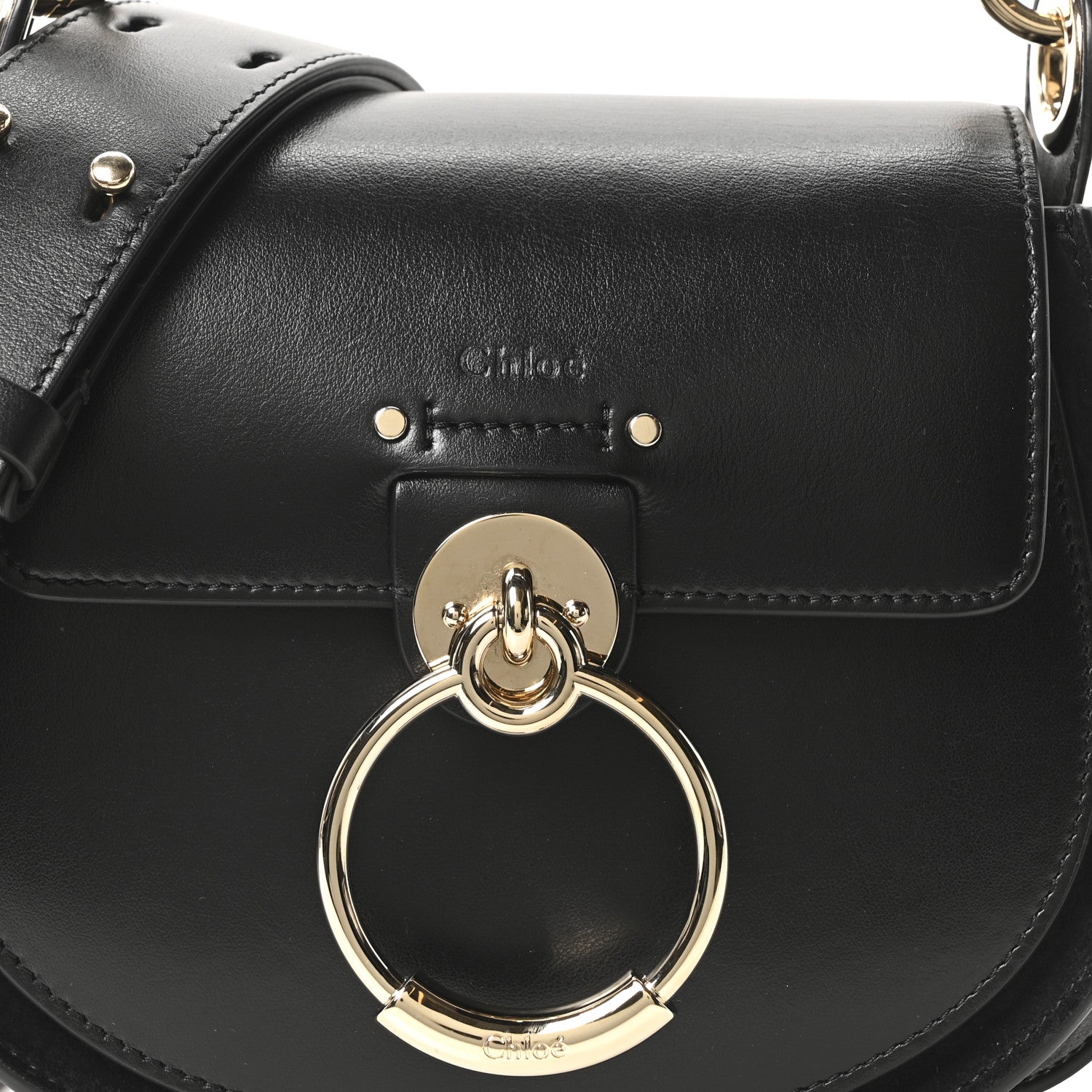 Chloe Calfskin Small Tess Bag Black 7 of 9