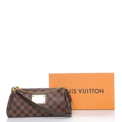 Louis Vuitton Damier Ebene Eva Clutch 9 of 9