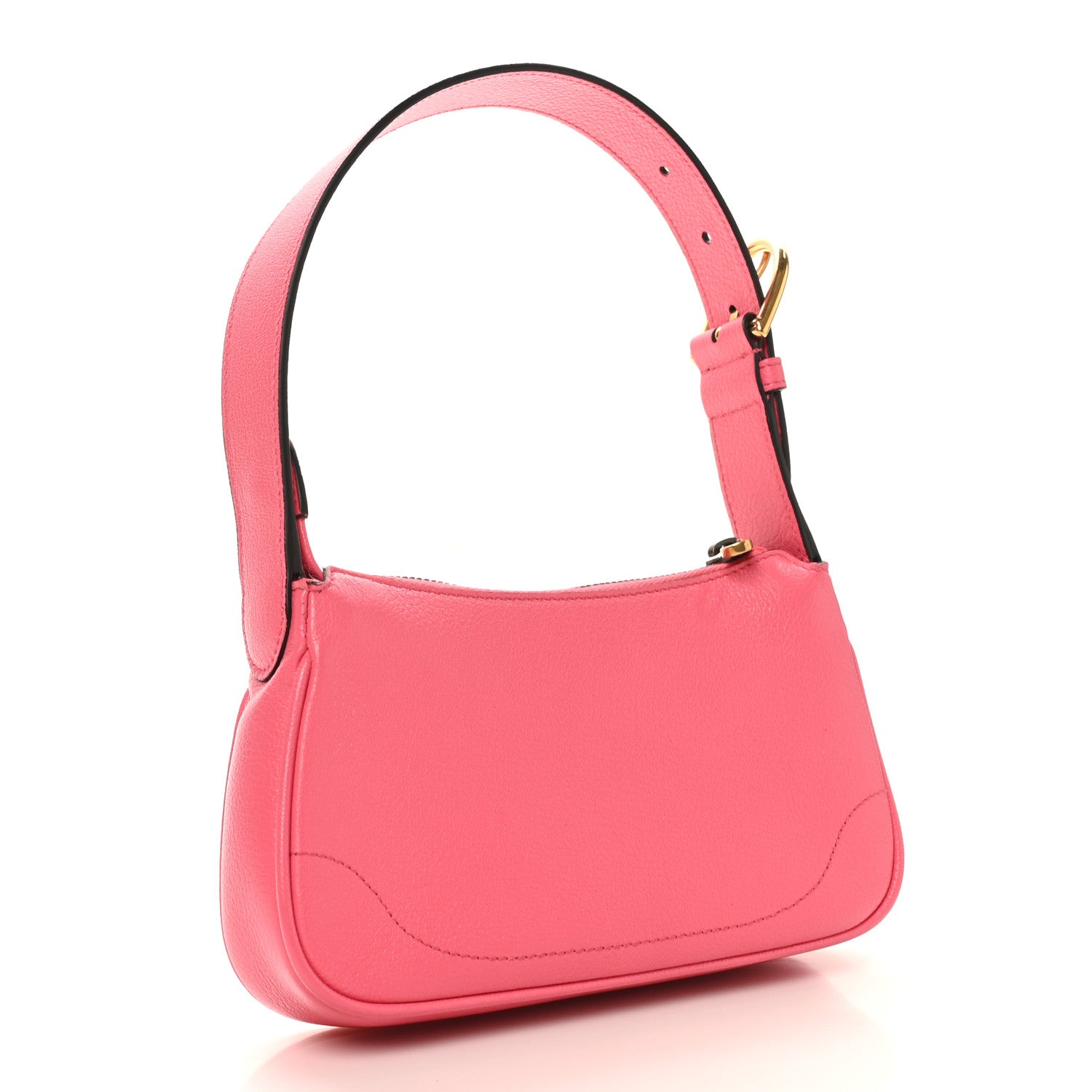 Gucci Goatskin Mini Aphrodite Shoulder Bag Rhodamine Pink 1884355