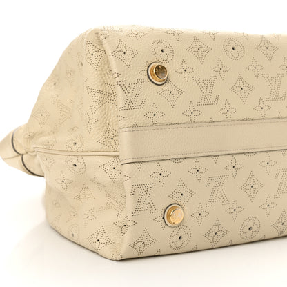 Louis Vuitton Mahina Cirrus MM Ivory 8 of 14