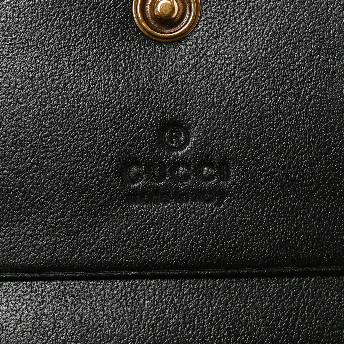 Calfskin Matelasse GG Marmont Card Case Wallet Black