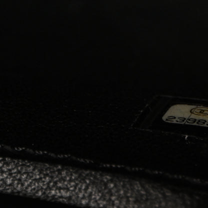 Chanel Caviar Quilted Medium CC Filigree Vanity Case Beige Black 7 of 14