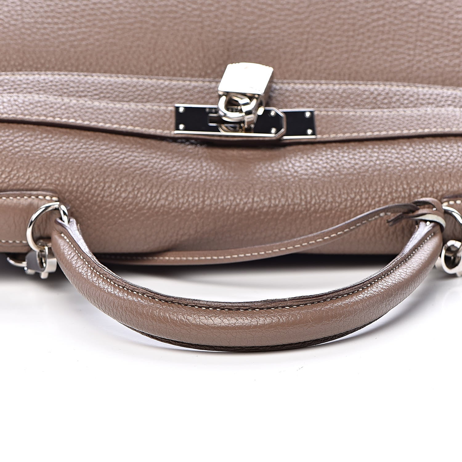 Hermes Togo Kelly Retourne 35 Etoupe 27 of 42