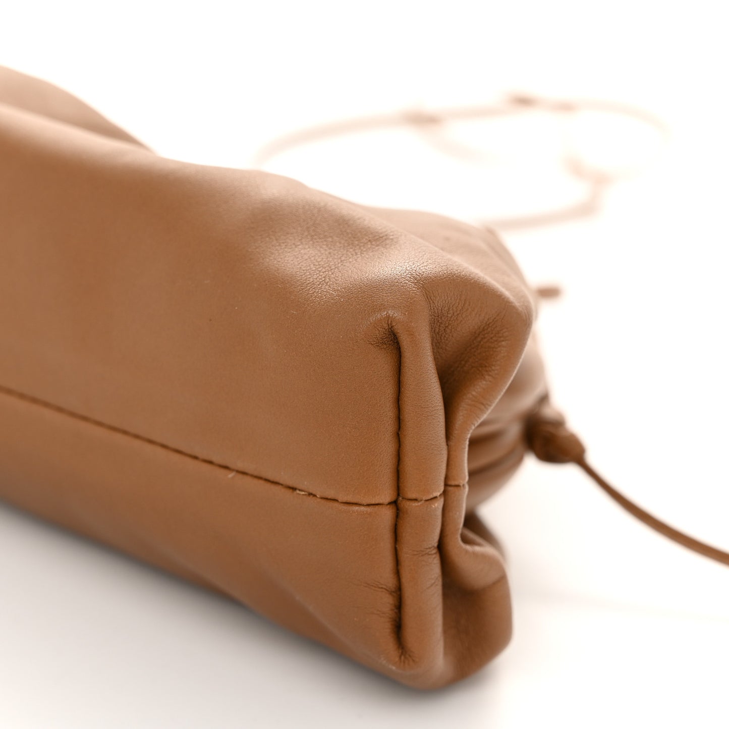 Butter Calfskin The Mini Pouch Cammello