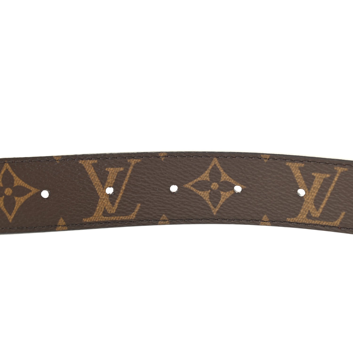 Louis Vuitton Calfskin Monogram 30mm LV Initiales Reversible Belt 95 38 Coquelicot 5 of 5