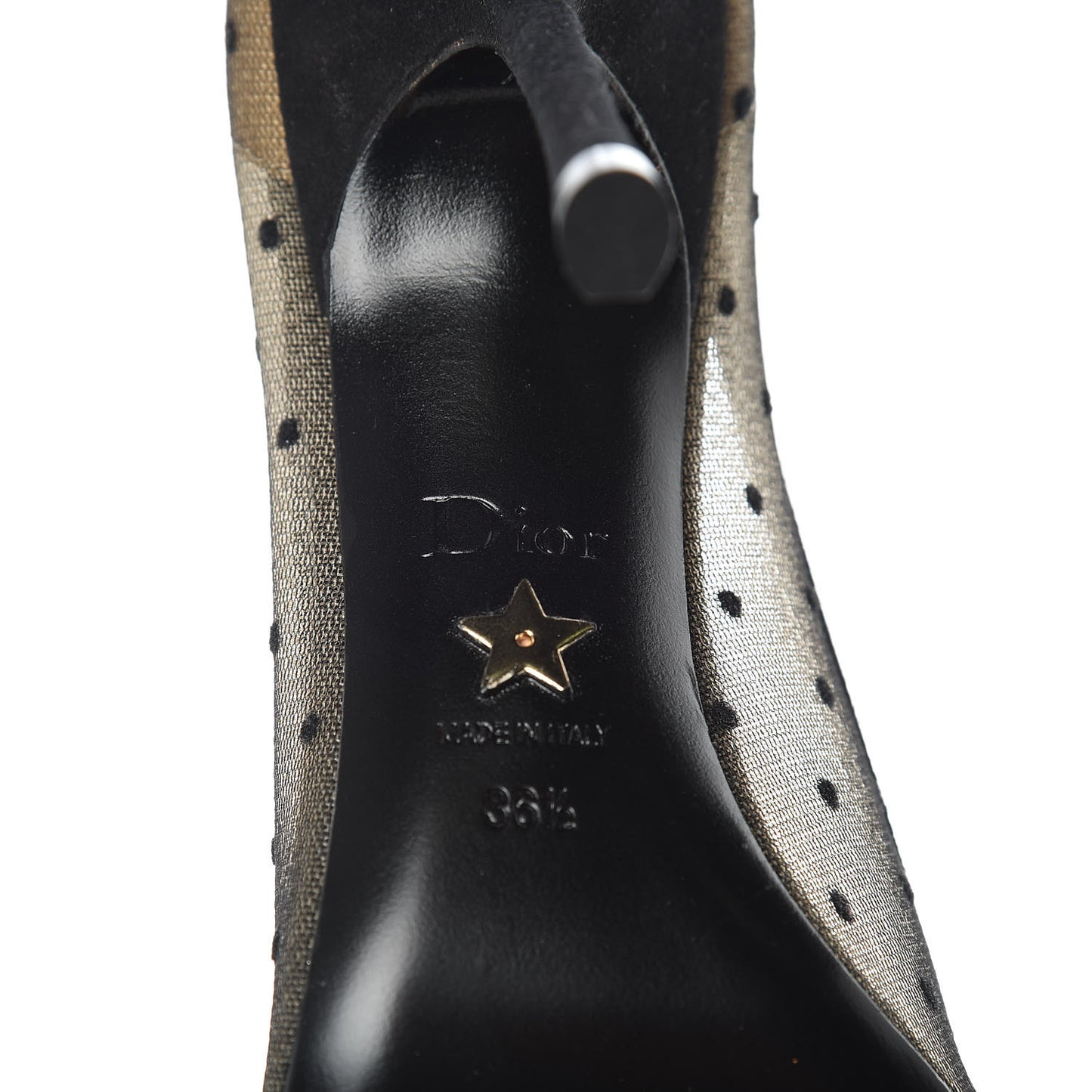 Suede Calfskin Plumetis Lovely-D Ankle Wrap Pumps 36.5 Black