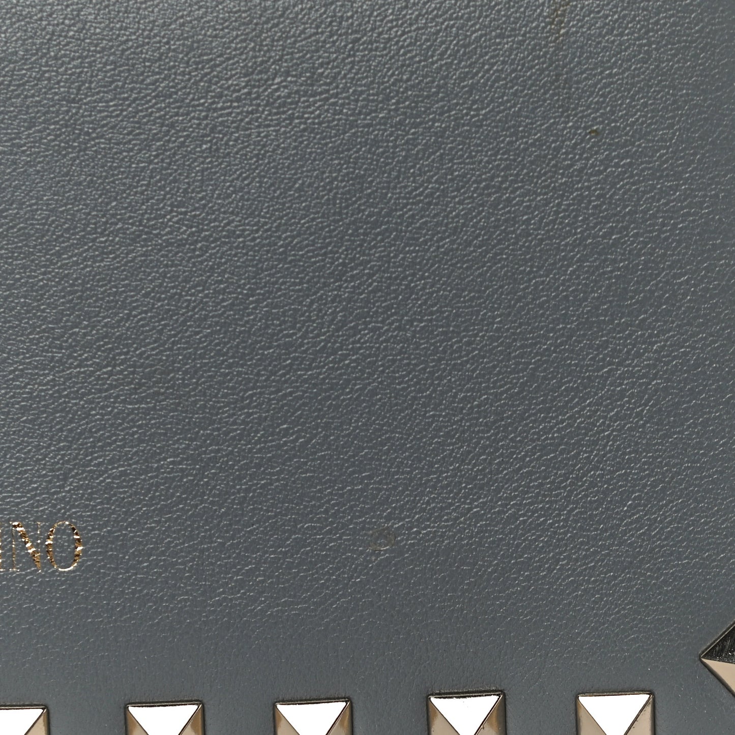 Vitello Mini Rockstud Flap Saddle Crossbody Bag Light Stone