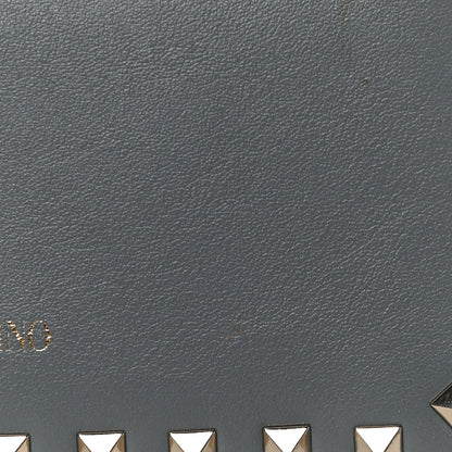 Valentino Garavani Vitello Mini Rockstud Flap Saddle Crossbody Bag Light Stone 15 of 15
