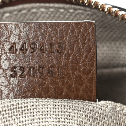 Gucci Monogram Mini Bree Messenger Bag Beige Tabacco 7 of 9