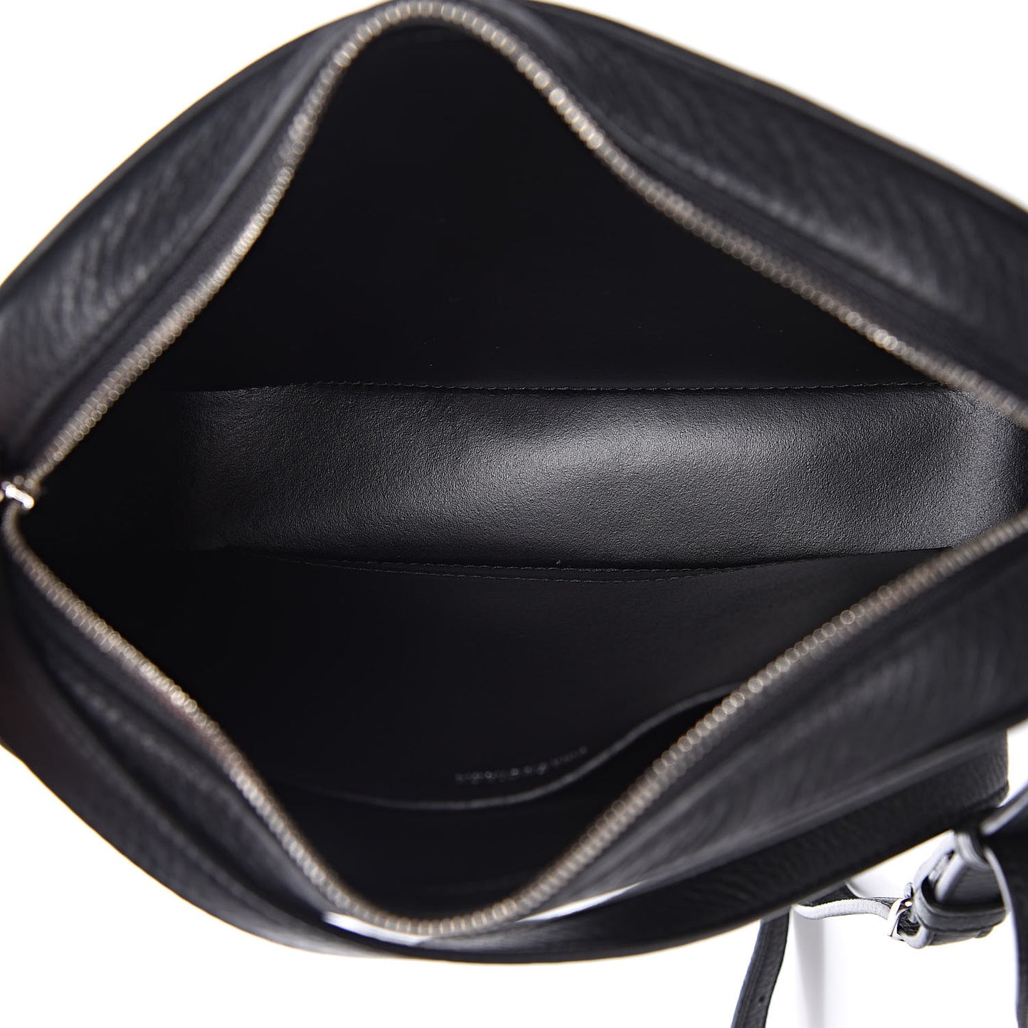 Calfskin Logo S Everyday Camera Bag Black