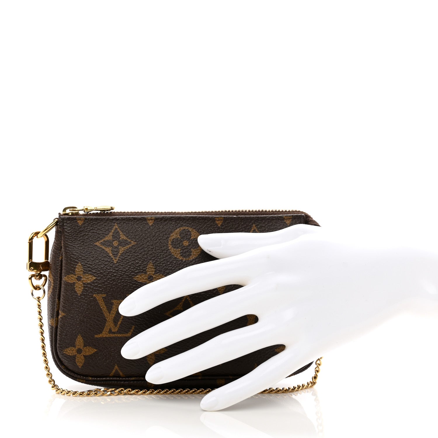 Louis Vuitton Monogram Mini Pochette Accessories 2 of 7
