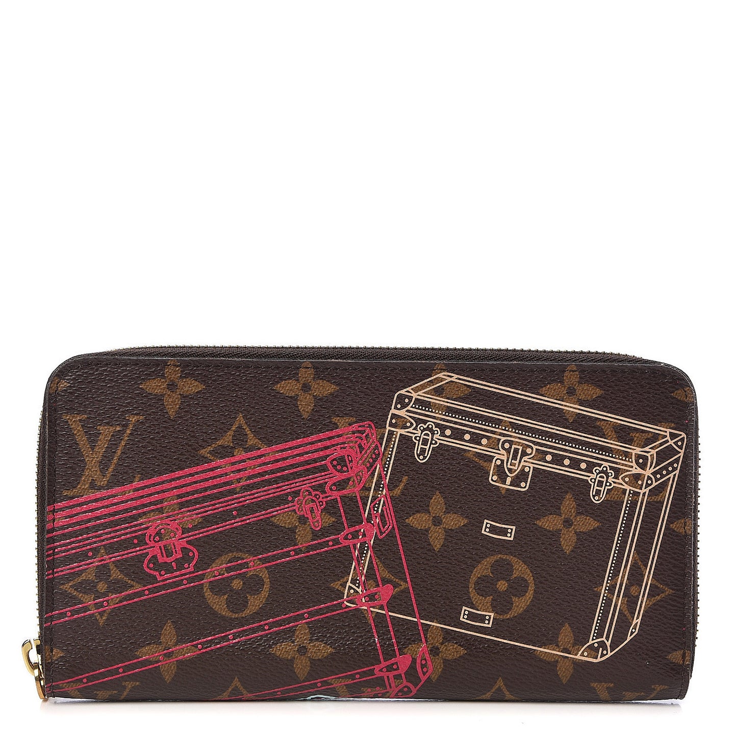 Monogram 2014 Christmas Animation Zippy Wallet