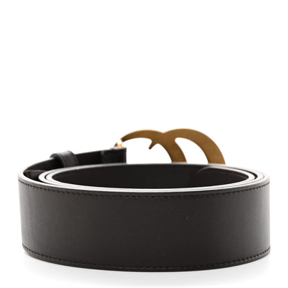 Gucci Calfskin Double G 40mm Belt 95 38 Brown 2 of 5