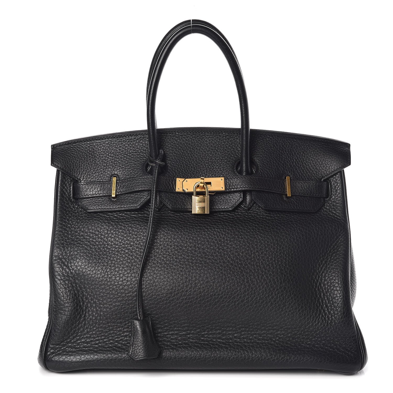 Hermes Taurillon Clemence Birkin 35 Black 1 of 33