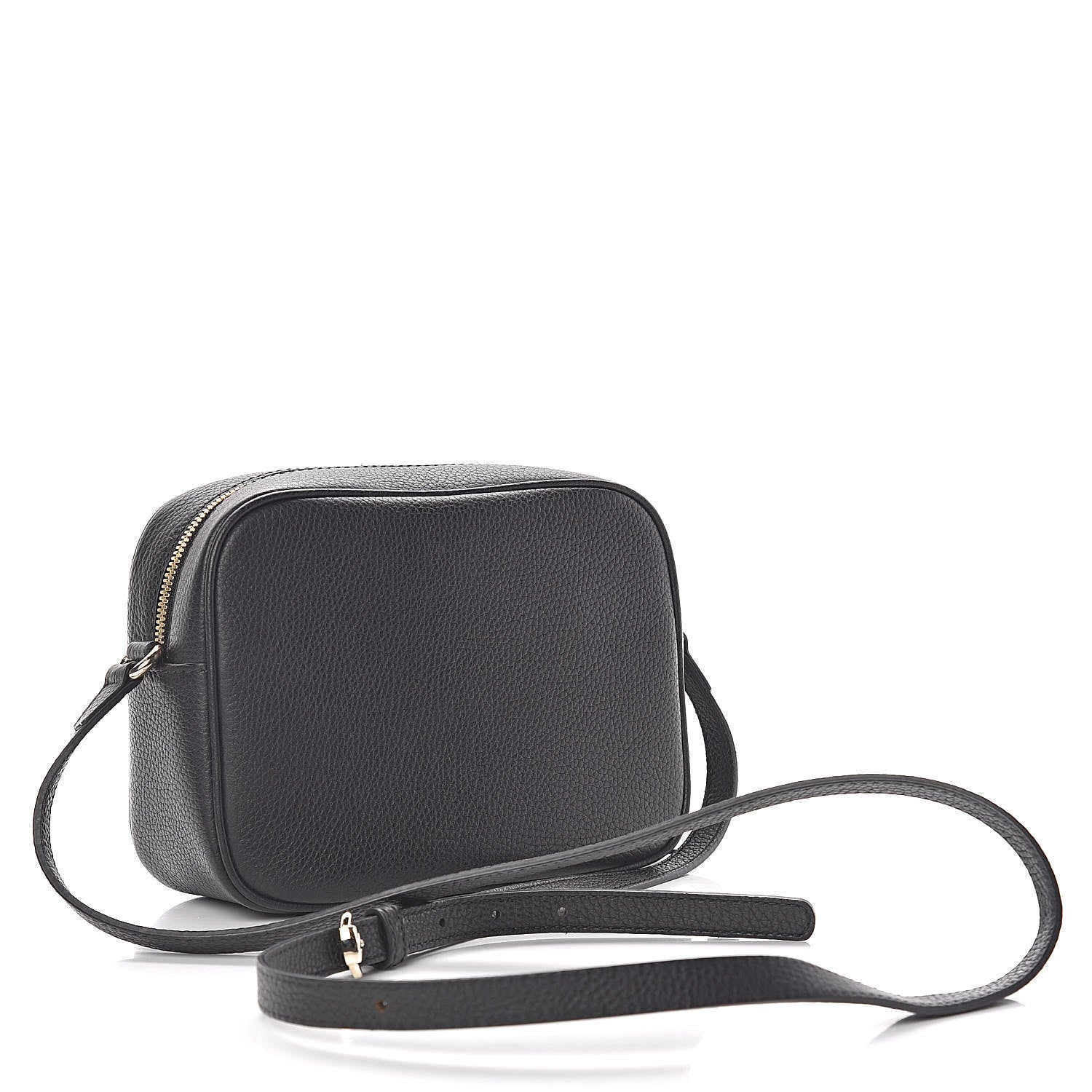 Gucci Pebbled Calfskin Small Soho Disco Bag Black 3 of 11