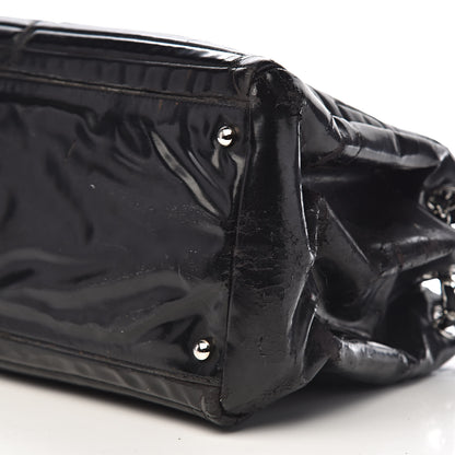 Chanel Vinyl Coco Ming Tote Black 18 of 24