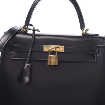 Hermes Box Kelly Sellier 25 Black 8 of 11