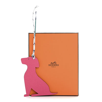 Hermes Togo Epsom Petit H Dog Bag Charm 5 of 5