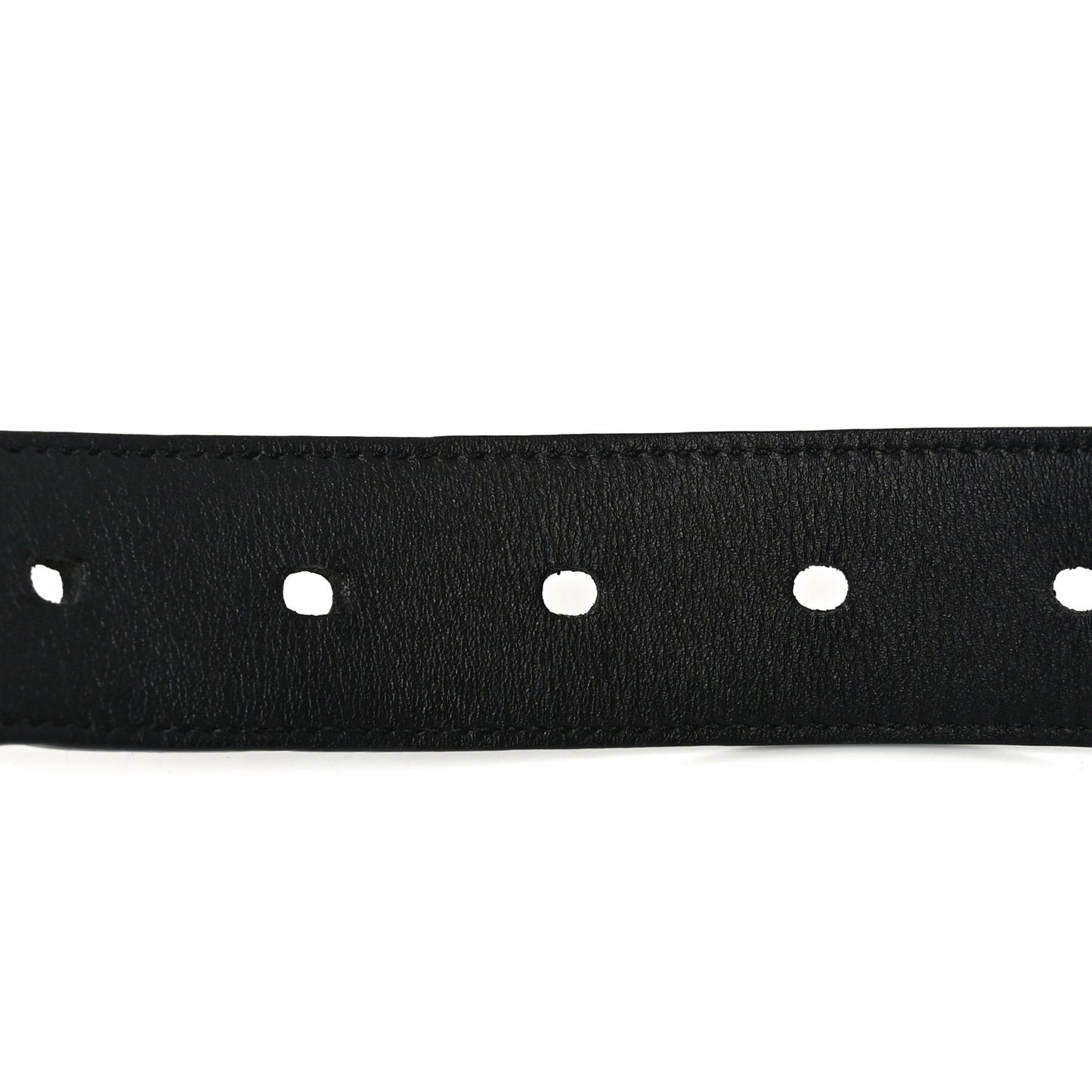 Lambskin Monogram Cassandre Square Buckle Belt 85 34 Black