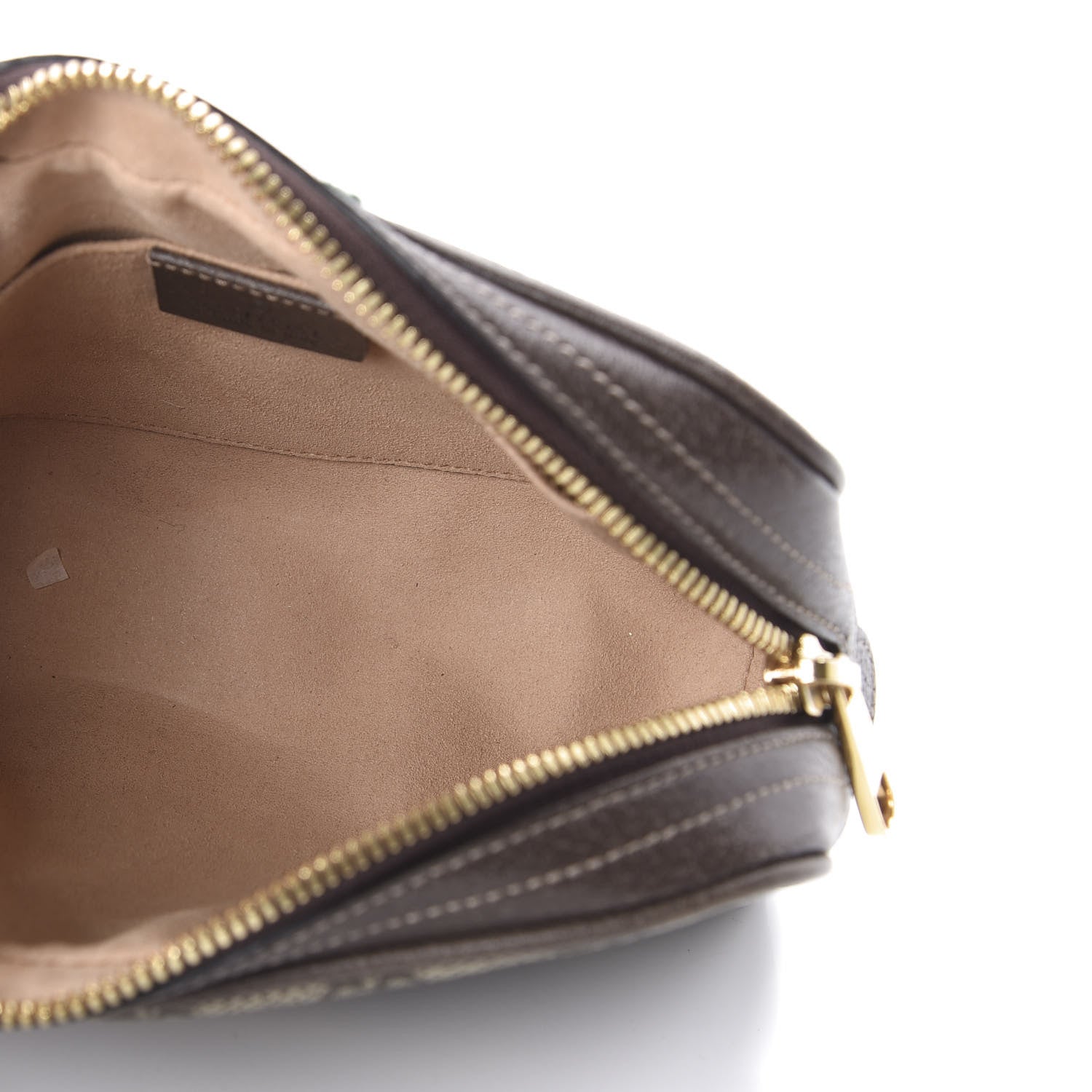 Gucci GG Supreme Monogram Web Small Ophidia Belt Bag 85 34 Dark Brown 5 of 10