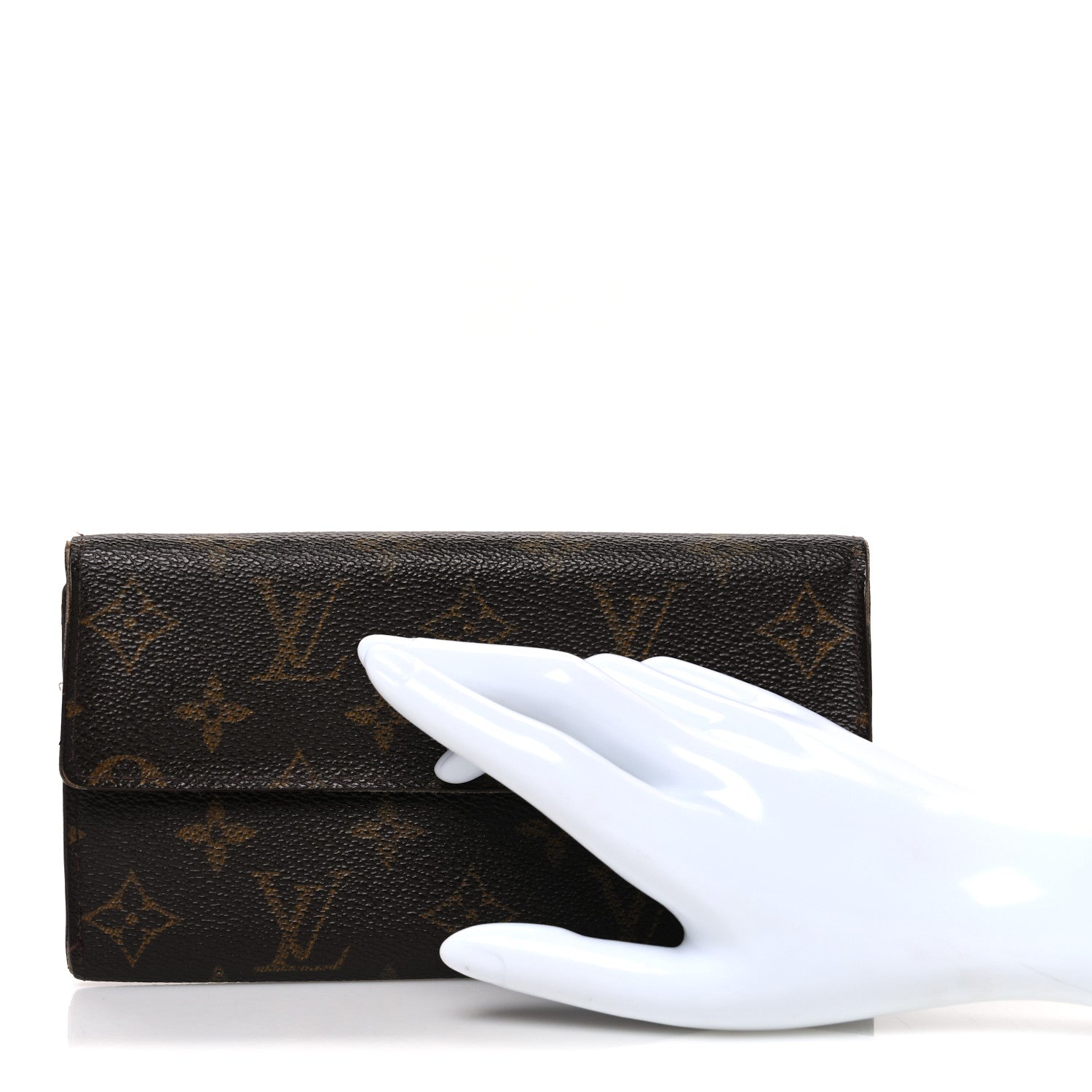 Louis Vuitton Monogram Sarah Wallet 2 of 8