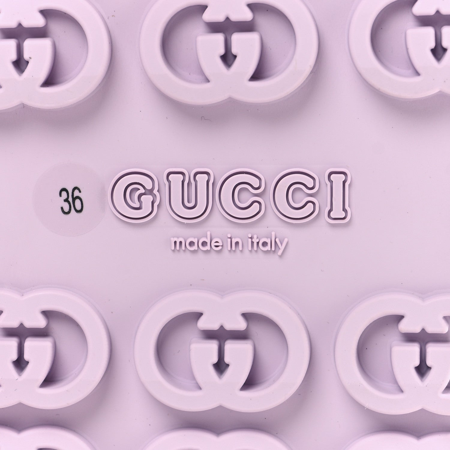 Gucci Soft Rubber Horsebit Touch Womens Strapped Sandals 36 Talc Pink 8 of 10
