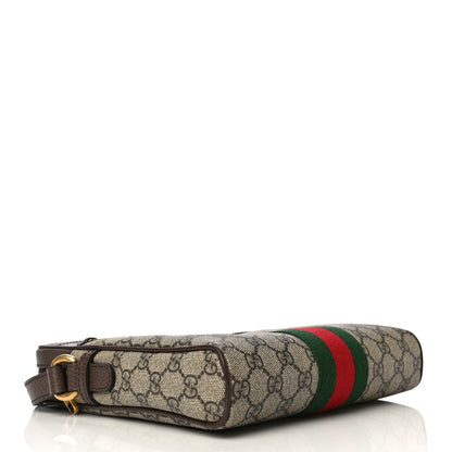 Gucci GG Supreme Monogram Web Small Ophidia Messenger Bag Brown 4 of 14