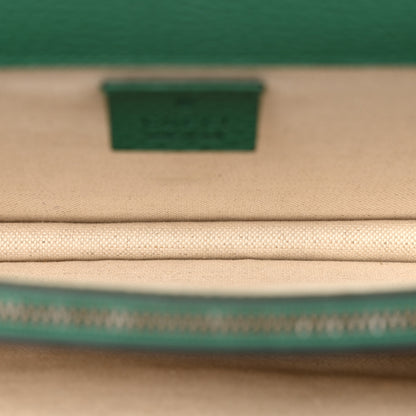 Gucci Dollar Calfskin Crystal Small Dionysus Shoulder Bag Emerald 5 of 10