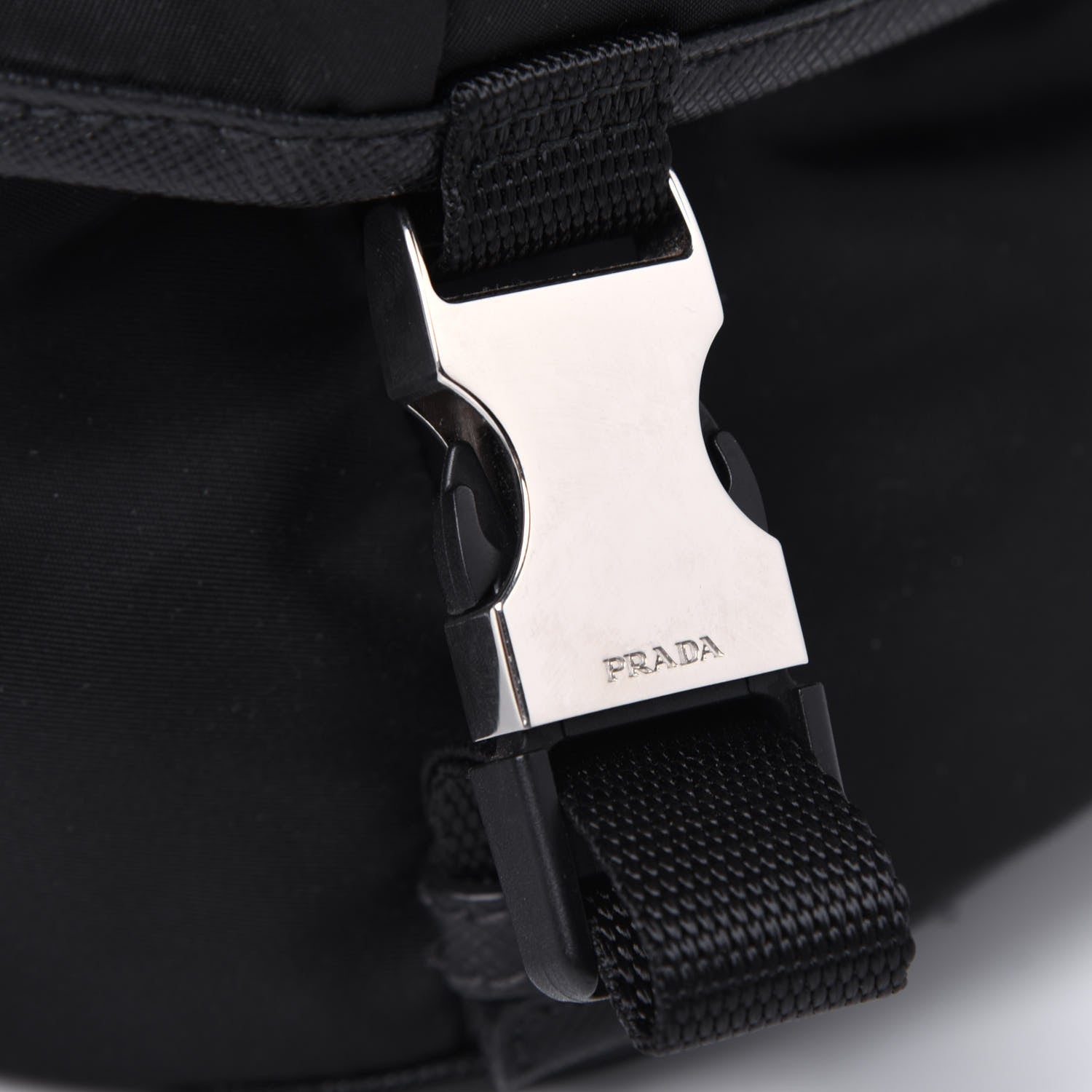 Prada Tessuto Nylon Belt Bag Black 12 of 12