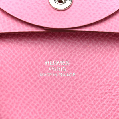 Hermes Epsom Bastia Coin Purse 5P Pink 3 of 3