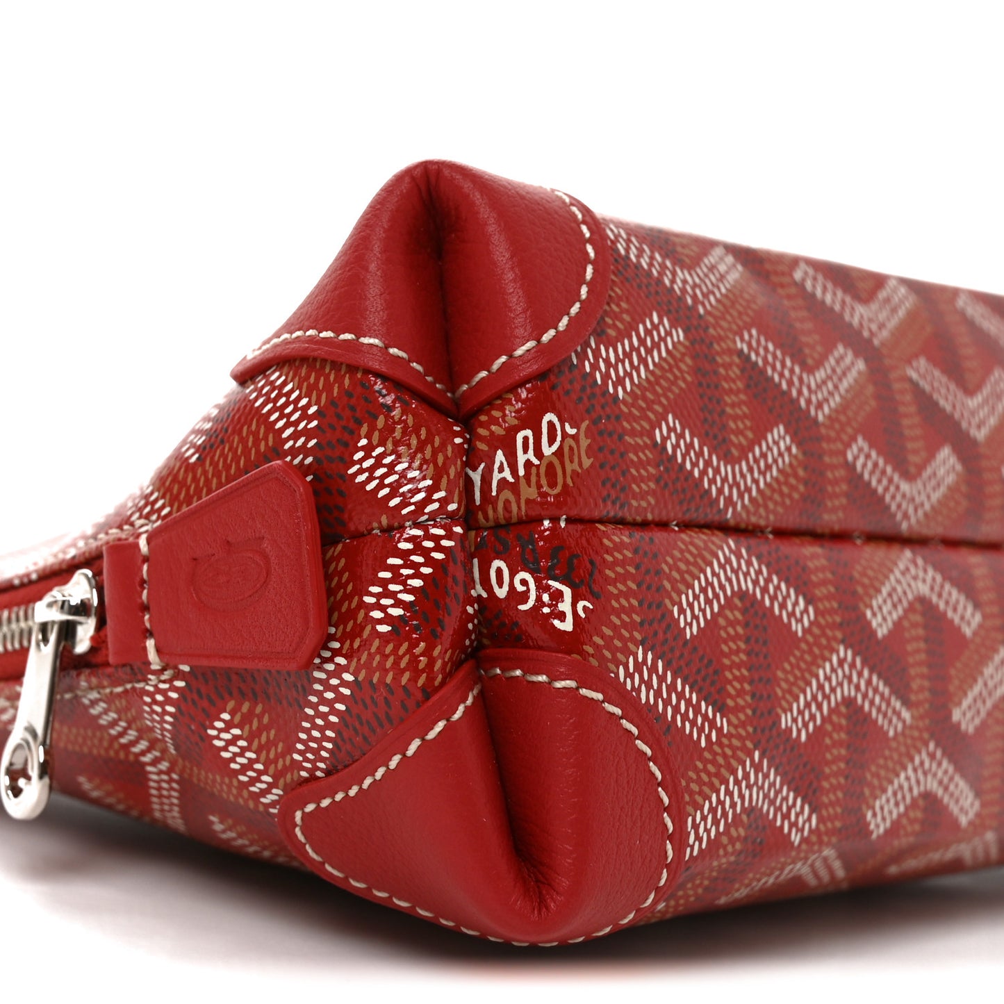 Goyardine Vendome Toiletry Pouch Red