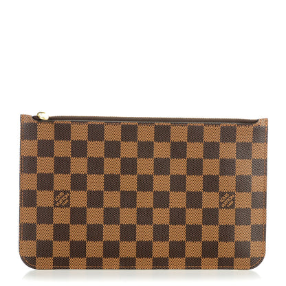 Louis Vuitton Damier Ebene Neverfull MM GM Pochette 1 of 7