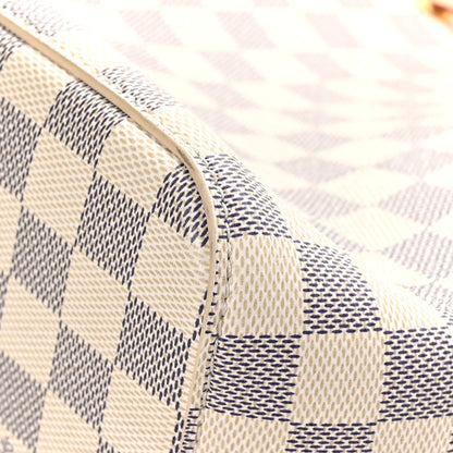 Louis Vuitton LOUIS VUITTON Damier Azur Braided Neonoe MM Peach Cream 9 of 11