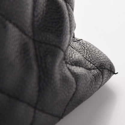 Chanel Caviar Quilted Flap Shoulder Bag Black 8 of 8