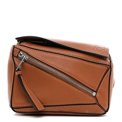 Loewe Calfskin Mini Puzzle Bumbag Tan 1 of 10
