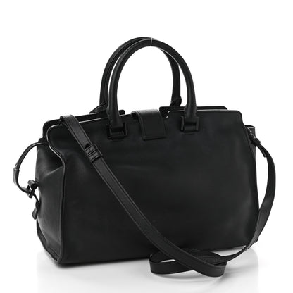 Saint Laurent Calfskin Small Monogram Cabas Black 3 of 13
