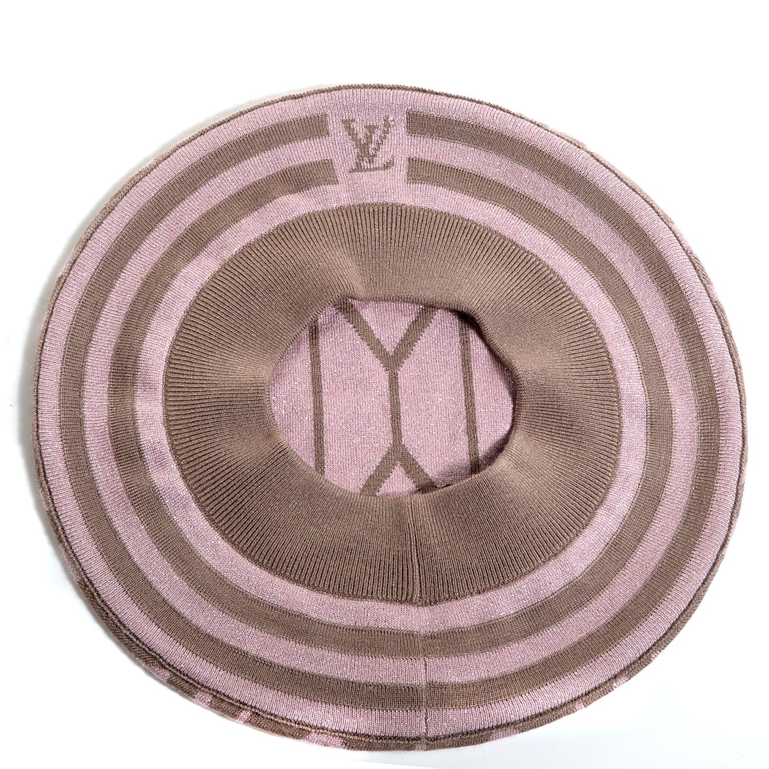 Louis Vuitton Cashmere Karako Beret Maille 3 of 7