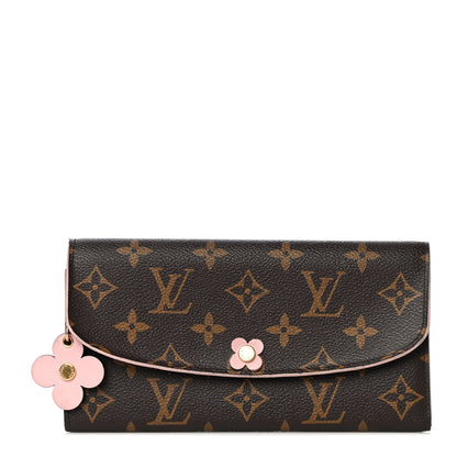 Louis Vuitton Monogram Bloom Flower Emilie Wallet 1 of 11
