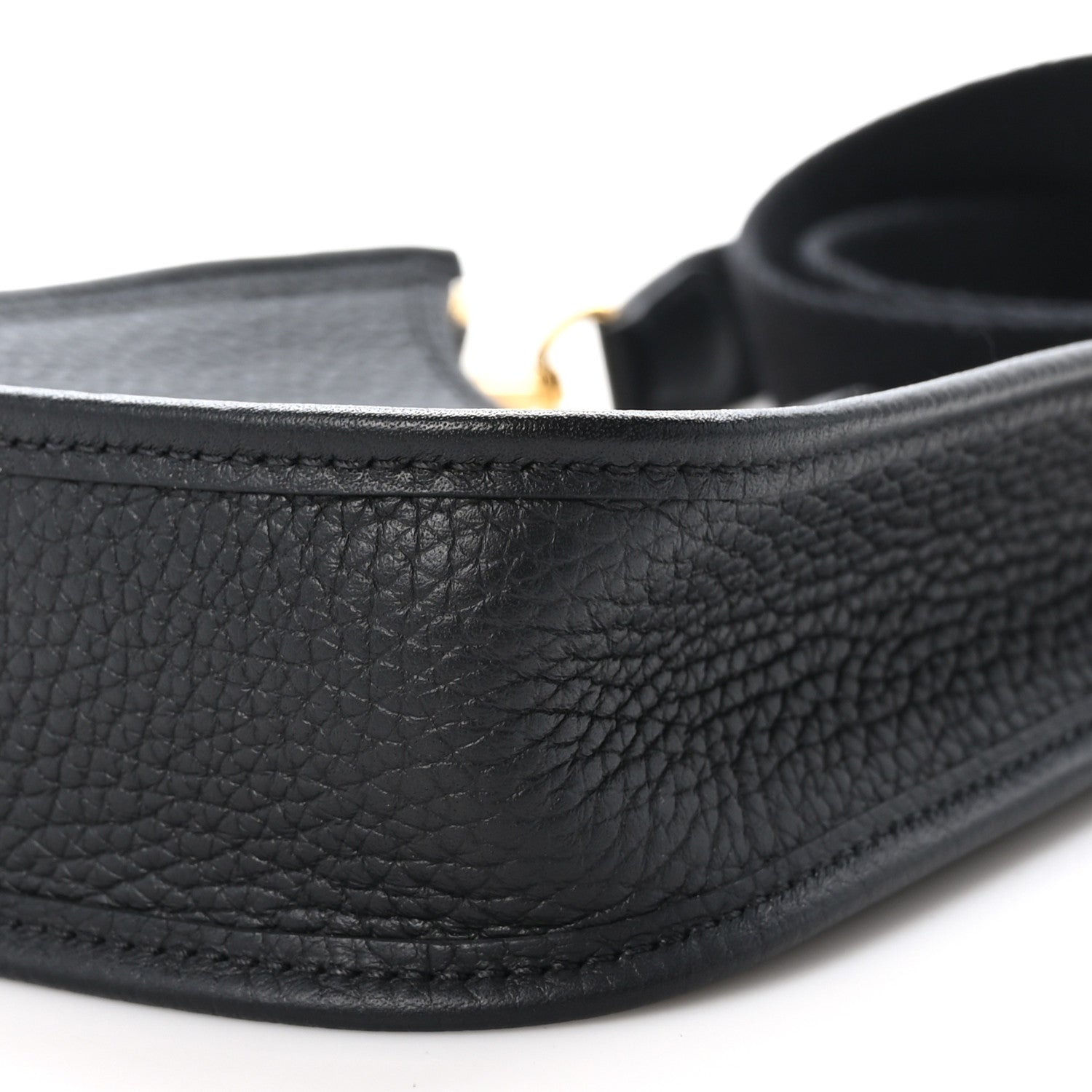 Hermes Taurillon Clemence Evelyne TPM Black 10 of 11