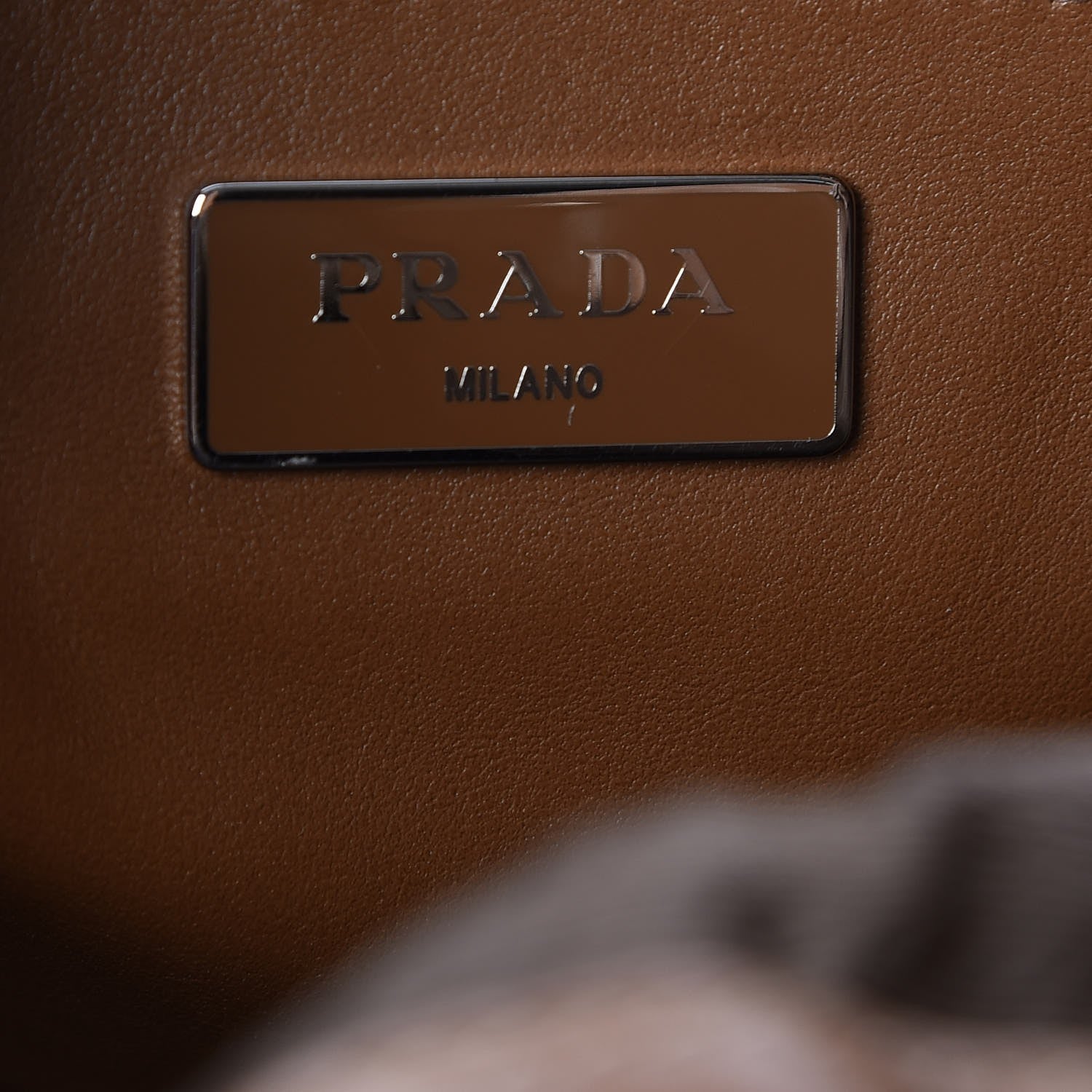 Prada Soft Calf Shoulder Bag Cannella 6 of 8