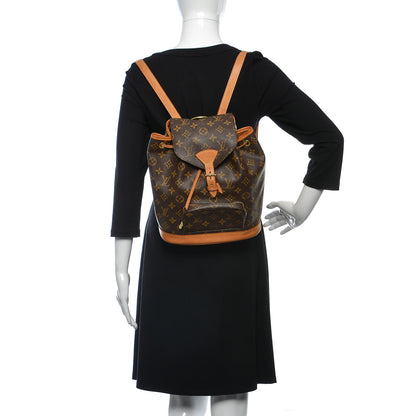 Louis Vuitton Monogram Montsouris MM Backpack 2 of 13