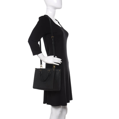 Louis Vuitton Empreinte Monogram Giant Onthego PM Black 2 of 11