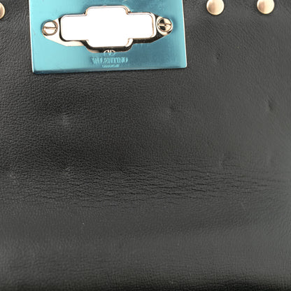 Valentino Garavani Calfskin Micro Rockstud Spike Shoulder Bag Lime 10 of 15