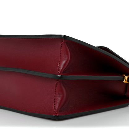 Louis Vuitton Smooth Calfskin Dauphine MM Cherry Berry 8 of 8