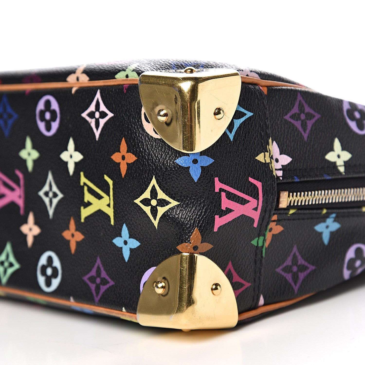 Louis Vuitton Monogram Multicolor Trouville Black 9 of 10