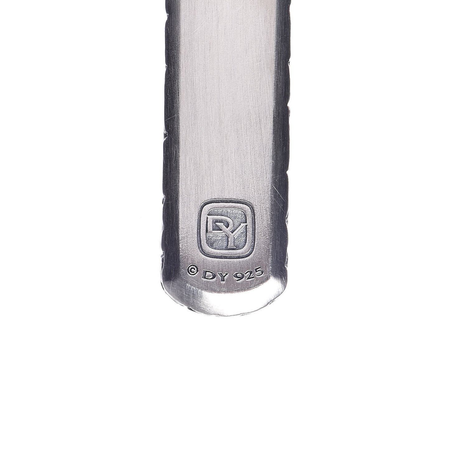 Sterling Silver Mens Naturals Gator Ingot Pendant