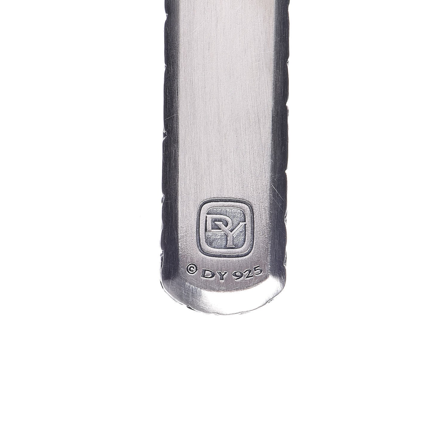 David Yurman Sterling Silver Mens Naturals Gator Ingot Pendant 2 of 3