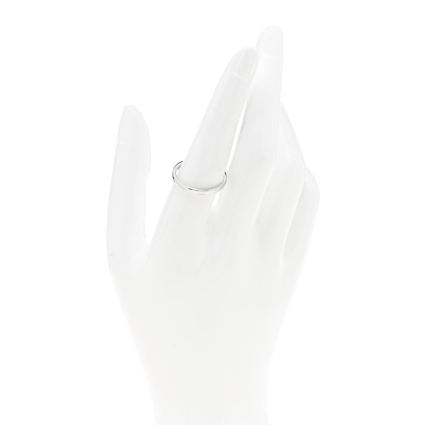 Platinum 2mm Ballerine Wedding Band Ring 57 8