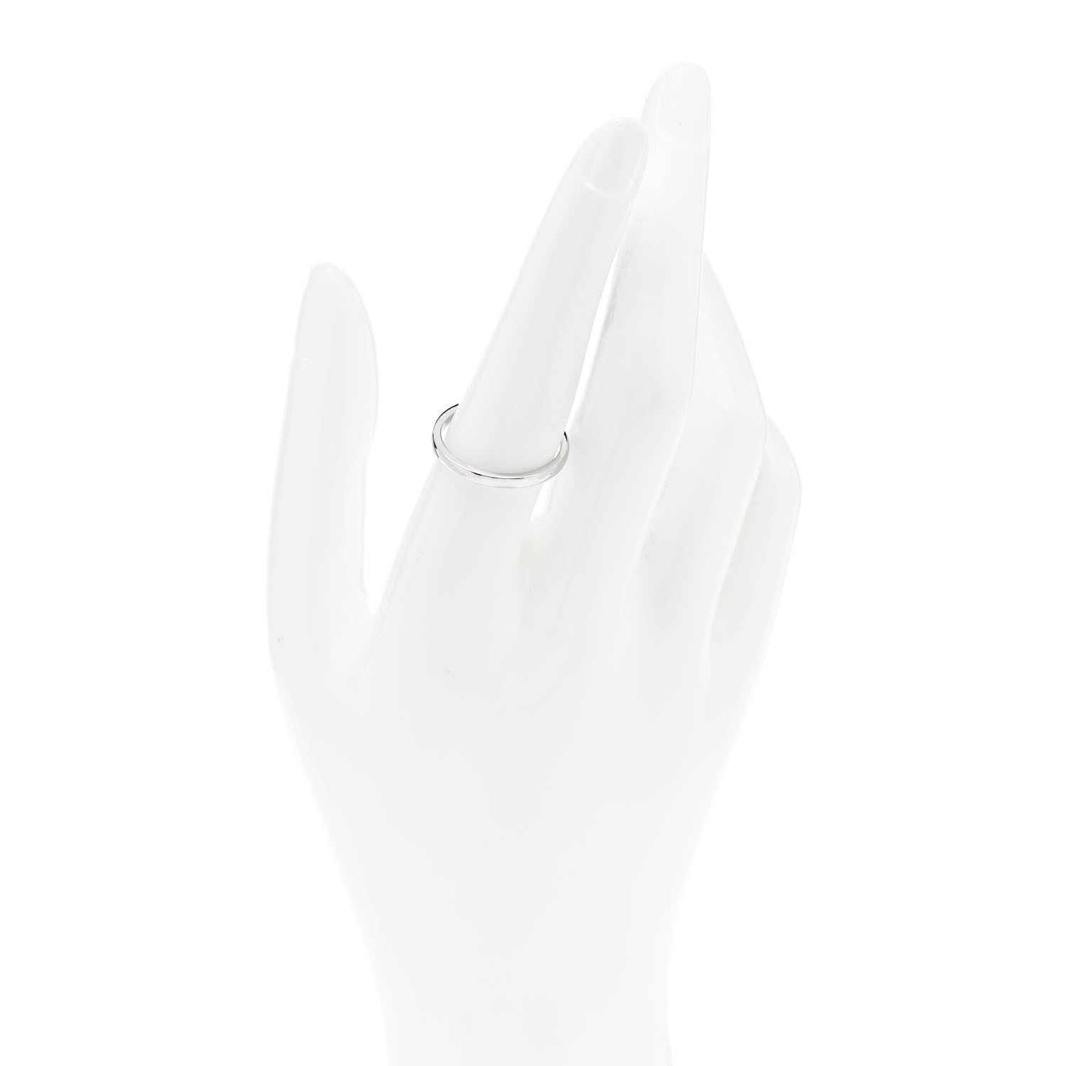 Cartier Platinum 2mm Ballerine Wedding Band Ring 57 8 2 of 6