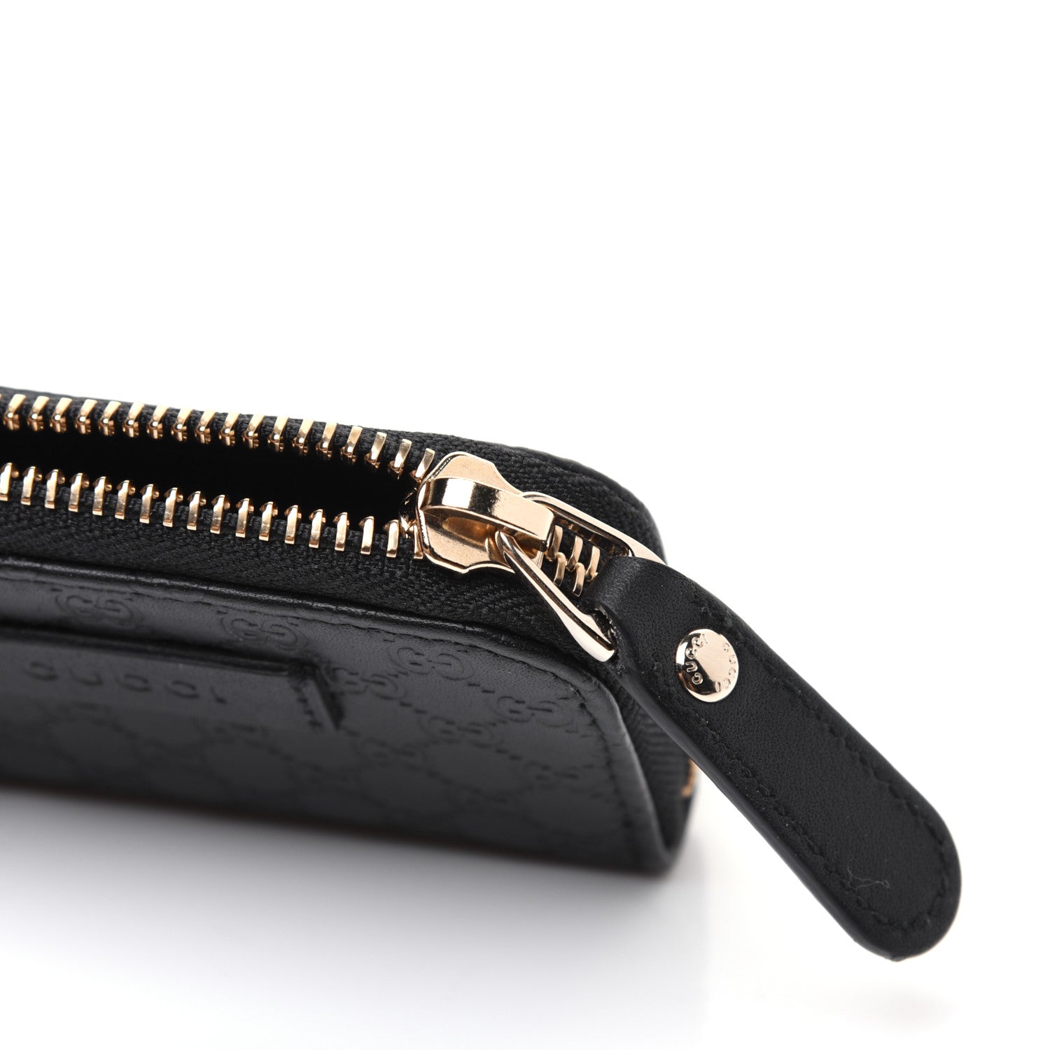 Gucci Microguccissima Zip Around Card Case Black 10 of 10